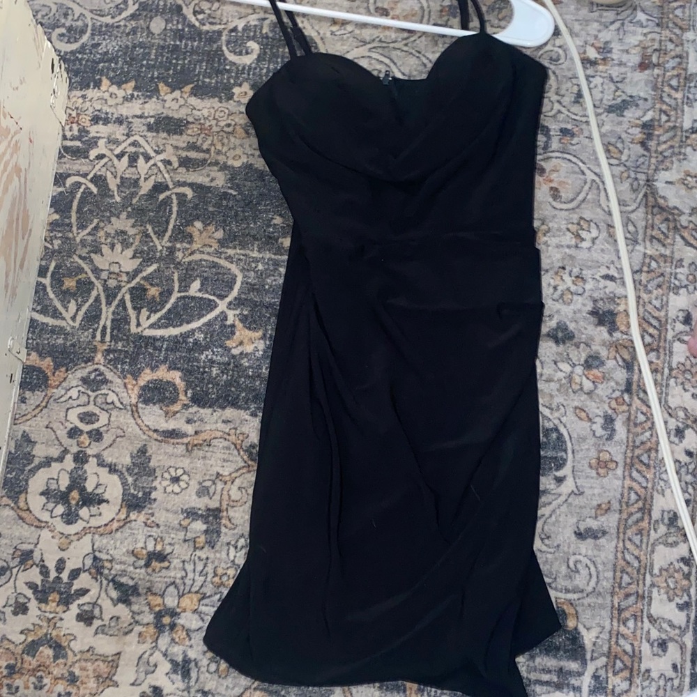 Elegant Black Mini Dress